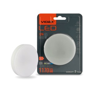 VIDEX VLE-GX53-12533 Żarówka LED GX53 12W 1170lm 3000K biała ciepła