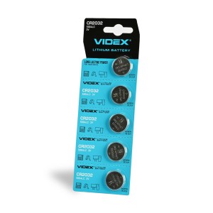 VIDEX CR2032/5TB/3V Bateria litowa CR2032 3V 220mAh 5szt