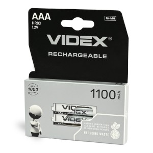 VIDEX HR03/1100/2DB/AAA/1.2V Akumulator Ni-MH AAA 1100mAh 1.2V 2szt