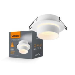 VIDEX VL-SPF11R-W Oprawa wpuszczana punktowa GU10 max 30W biała IP20