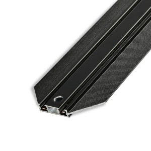 VIDEX VL-TRMS-FTR20B Szyna magnetyczna do systemu oświetlenia szynowego slim 2m 48V Czarna